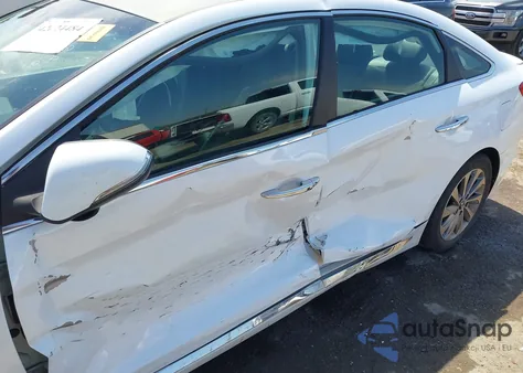 2017 Hyundai Sonata Sport z USA, uszkodzony, nr VIN 5NPE34AF1HH549826